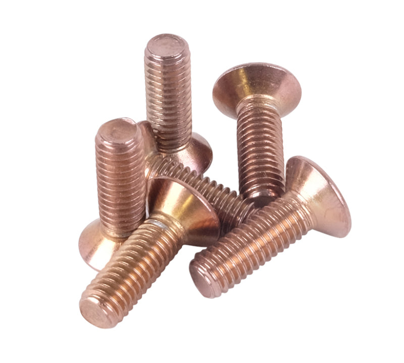 NRG Steering Wheel Screw Upgrade Kit (Conical) - Rose Gold-thumbmail-2