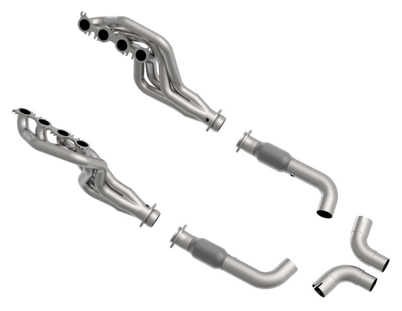 Kooks 2020 Mustang GT500 5.2L 2in x 3in SS Headers w/GREEN Catted Connection Pipe-thumbmail-24