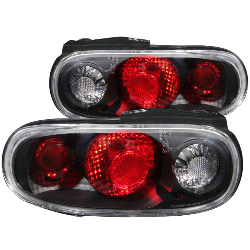 ANZO 1990-1997 Mazda Miata Taillights Black-thumbmail-4