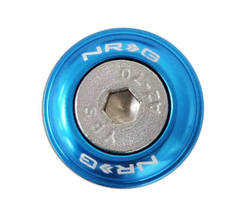 NRG Fender Washer Kit w/Rivets For Plastic (Blue) - Set of 10-thumbmail-4