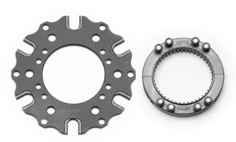 Wilwood Hub Kit-Splined Sprint Axle Clamp-Dynamic 6 x 5.50 BC w/ T-Nuts (GEN II)-thumbmail-1