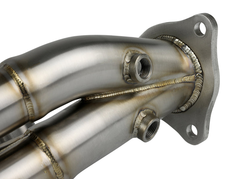 aFe Twisted 304SS Header 2020 Chevy Corvette (C8) 6.2L V8 - Brushed-thumbmail-12