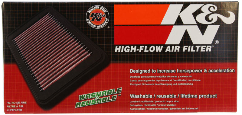 K&N 03-05 Fiat Punto L4-1.3L DSL Replacement Drop In Air Filter-thumbmail-7