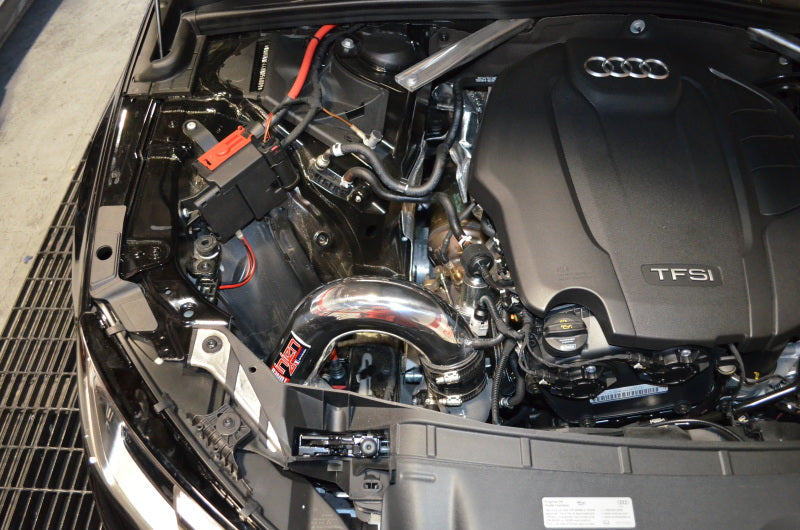 Injen 17-19 Audi A4 2.0T Polished Cold Air Intake-thumbmail-3