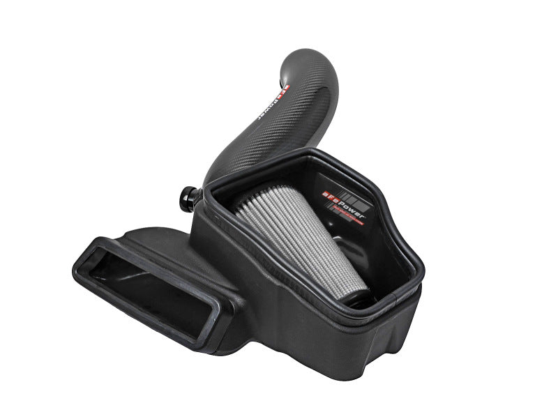 aFe 15-19 VW Golf R (MKVII) L4-2.0L (t) Track Series Carbon Fiber Intake System w/ Pro DRY S Filter-thumbmail-1