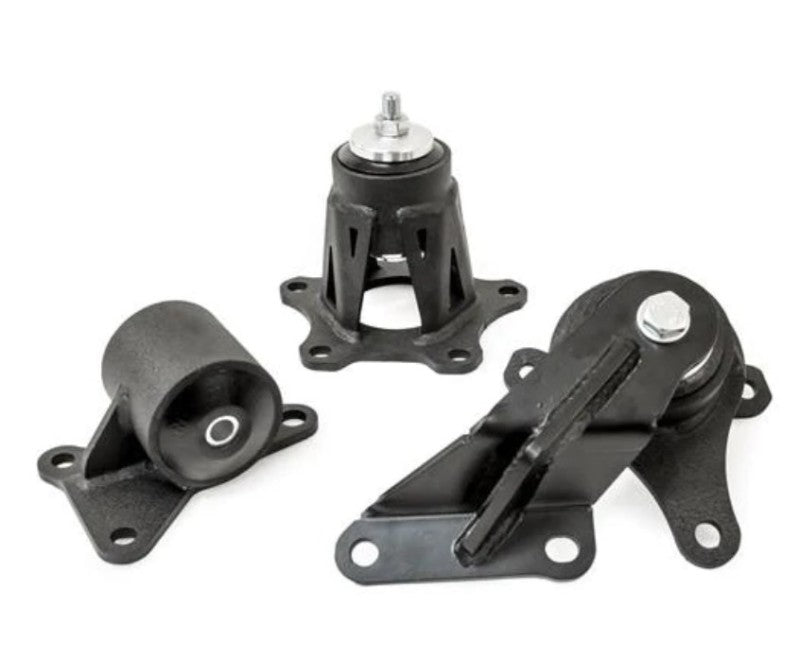 Innovative 98-02 Accord H-Series Black Steel Mounts 75A Bushings (Auto Chassis Auto Trans)-thumbmail-1