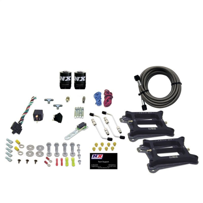 Nitrous Express Dual/4150/Gasoline Nitrous Kit (50-300HP) w/o Bottle-thumbmail-2