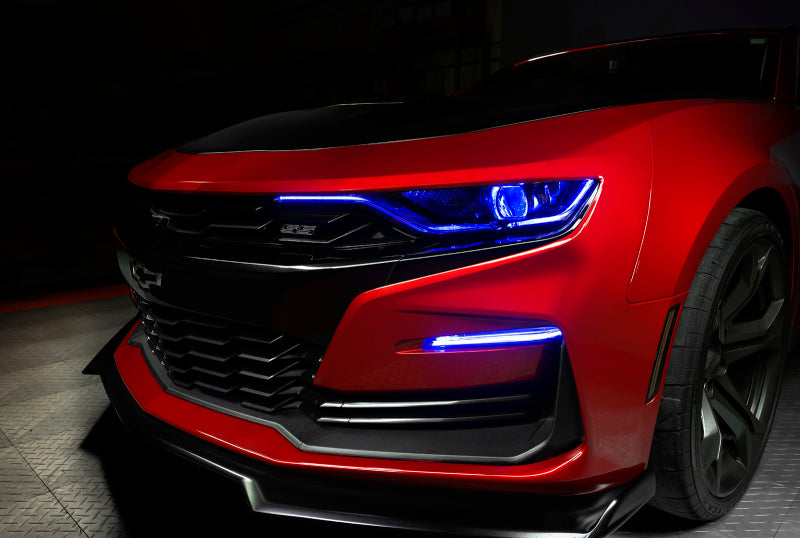 Oracle 19-21 Chevy Camaro SS/RS RGBW+A Headlight DRL Upgrade Kit - ColorSHIFT-thumbmail-22