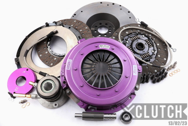 XClutch 09-15 Cadillac CTS V 6.2L 10.5in Twin Sprung Organic Clutch Kit-thumbmail-1