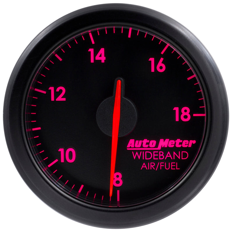 Autometer Airdrive 2-1/6in Wideband Air / Fuel Gauge 10:1-17:1 ARF Range - Black-thumbmail-8
