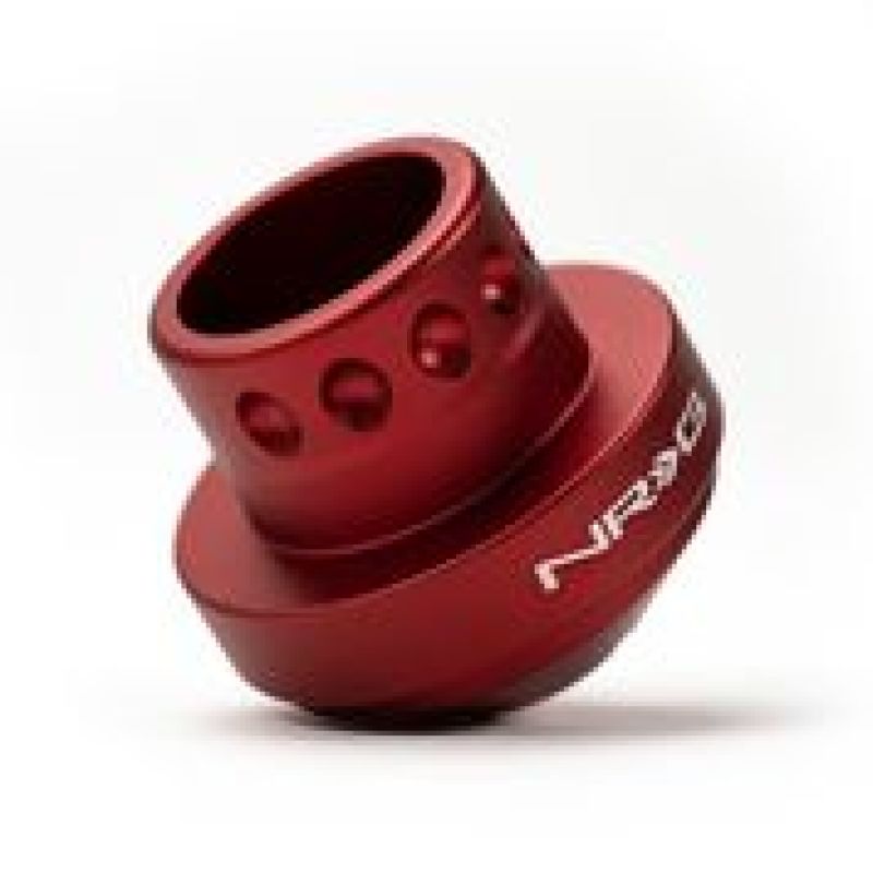 NRG Short Hub Adapter 92-95 Honda Civic / 92-96 Prelude / 90-93 Accord - Matte Red-thumbmail-2