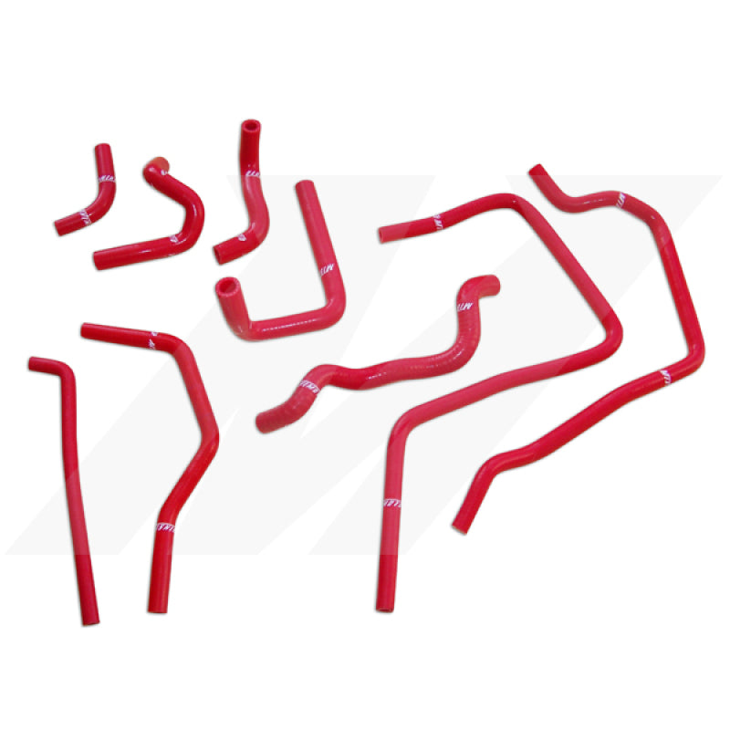 Mishimoto 01-05 Subaru WRX Red Silicone Ancillary Hoses-thumbmail-2