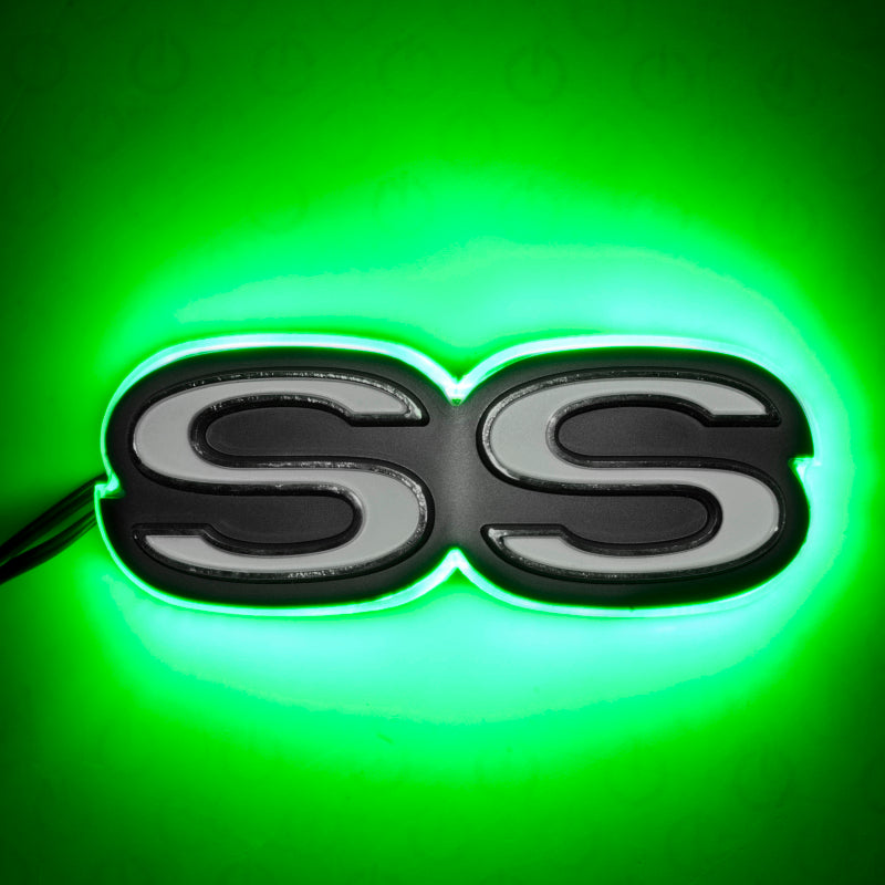 Oracle Chevrolet Camaro SS Illuminated Emblem - Green-thumbmail-7