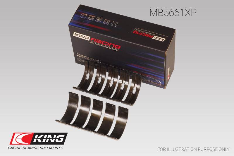 King Audi/VW ADZ/ AWT/ APK/ BHP/ BPY/ AKS (Size STDX) Main Bearing Set-thumbmail-4