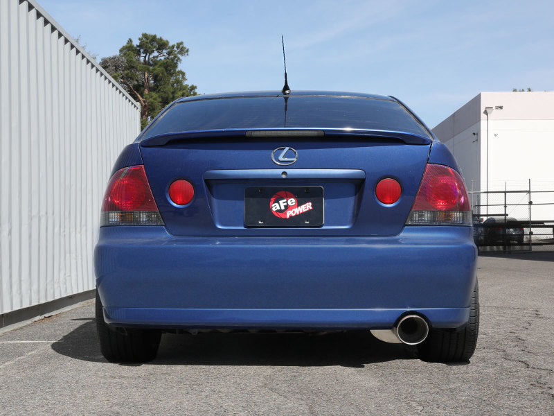 aFe Lexus IS300 01-05 L6-3.0L Takeda Cat-Back Exhaust System- Polished Tip-thumbmail-4
