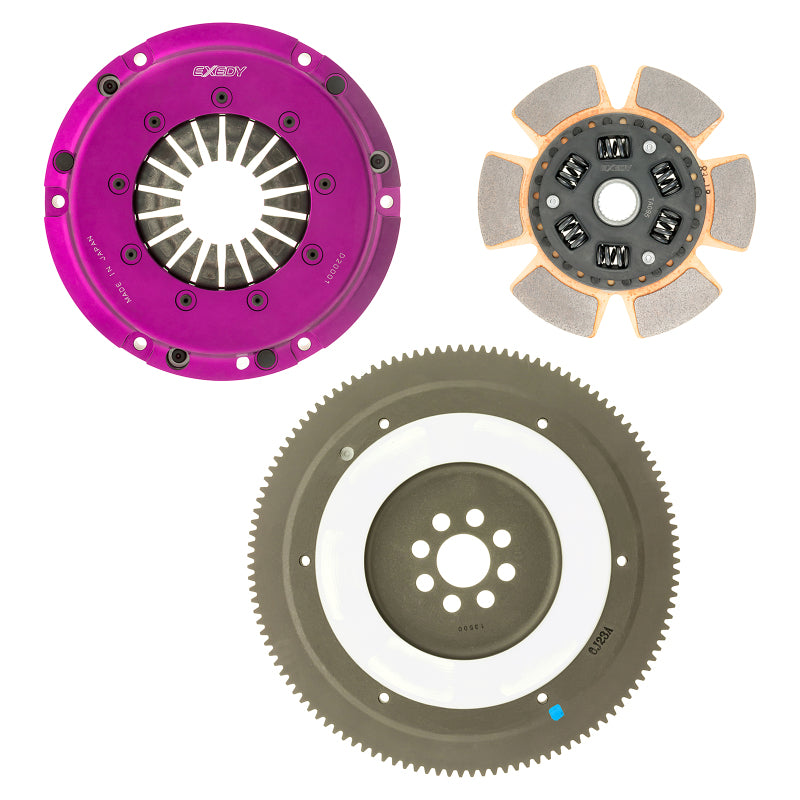Exedy 2002-2006 Acura RSX L4 Hyper Single Clutch Sprung Center Disc Push Type Cover-thumbmail-6
