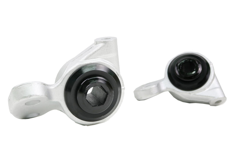 Whiteline Plus 01-06 BMW E46 M3 Front Control Arm Lower Inner Rear Bushing Set-thumbmail-5