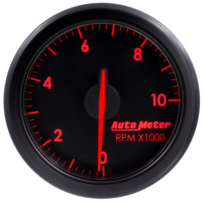 Autometer Airdrive 2-1/6in Tachometer Gauge 0-10K RMP - Black-thumbmail-8