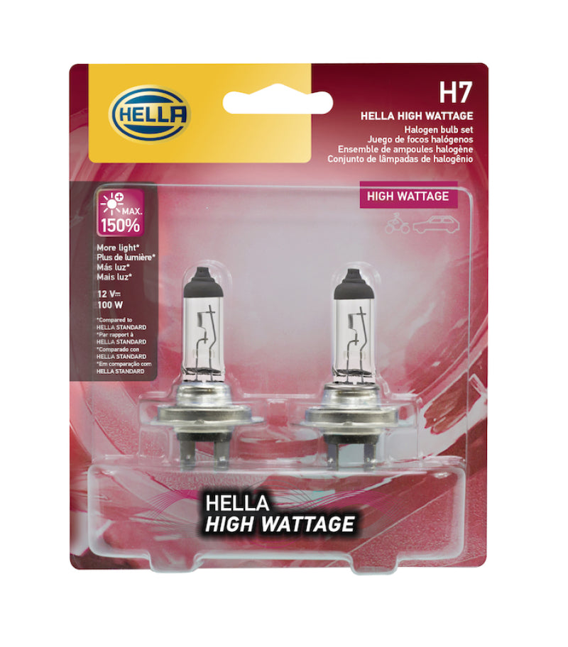 Hella High Wattage Bulb H7 12V 100W PX26d T4.6 (Pair)-thumbmail-6