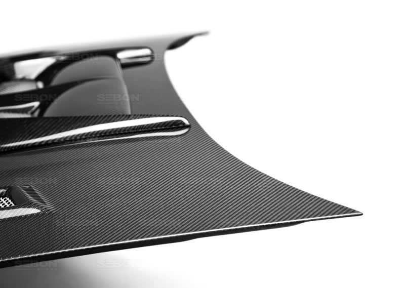 Seibon 04-05 Subaru WRX/STi CW Carbon Fiber Hood-thumbmail-5