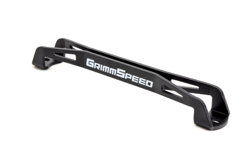 GrimmSpeed 08-18 Subaru WRX/STI Lightweight Battery Tie Down - Black-thumbmail-3