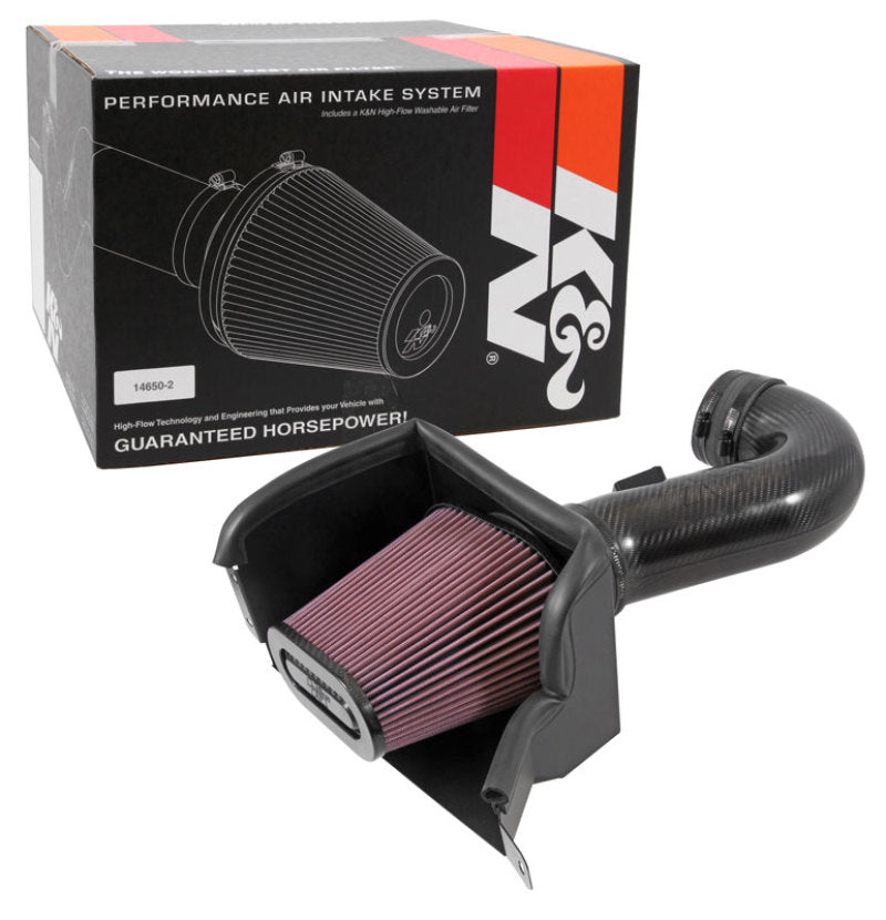 K&N 15-16 Chevrolet Corvette Z06 6.2L V8 Performance Intake Kit-thumbmail-13