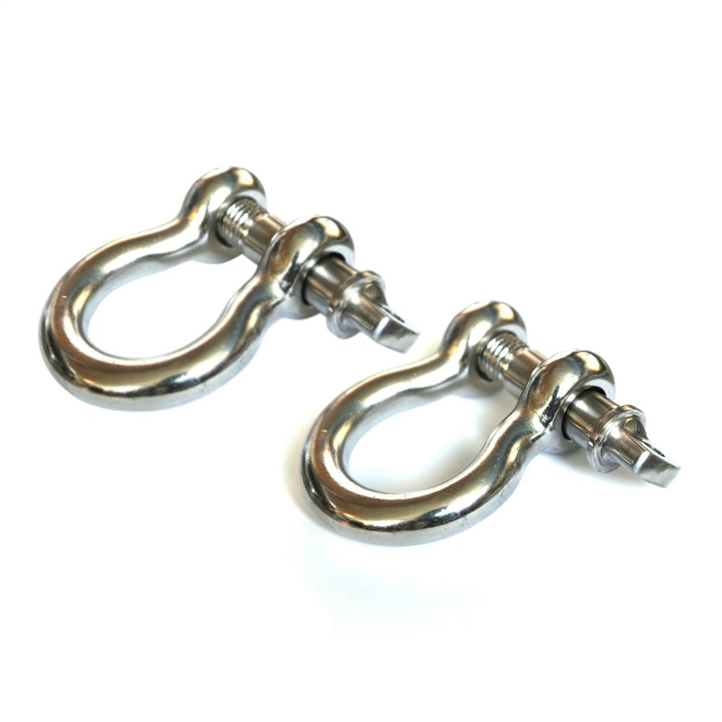 Rugged Ridge Stainless Steel 3/4in D-Shackles-thumbmail-2
