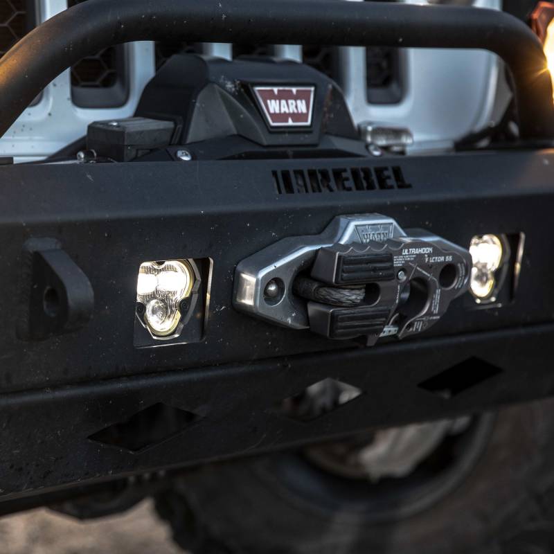 KC HiLiTES FLEX ERA 3 Dual Mode SAE Fog Light - Single Light Master Kit (w/Clear + Yellow Lens)-thumbmail-20