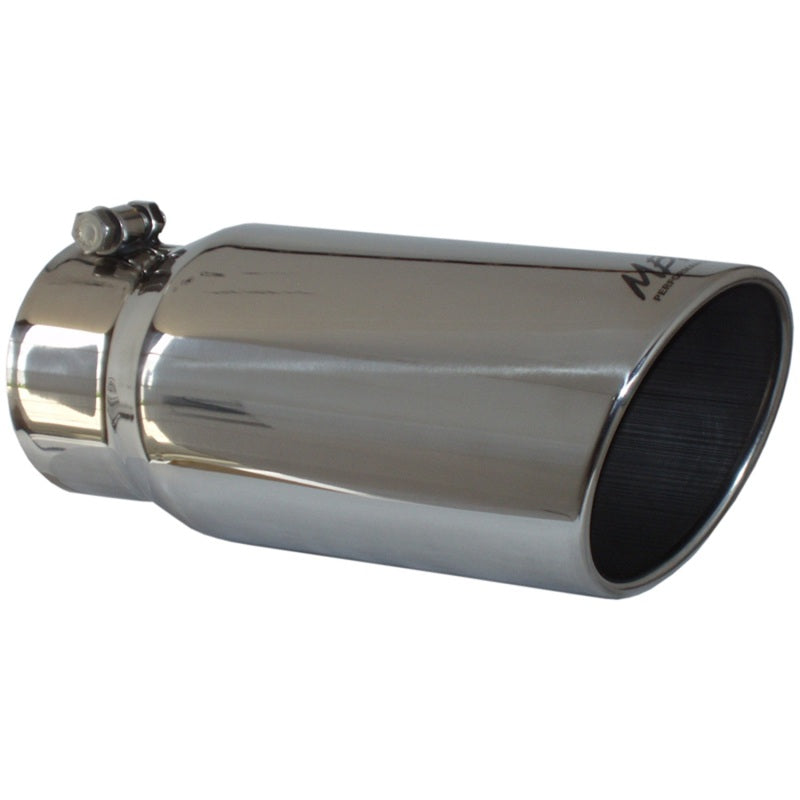 MBRP Universal Tip 5 O.D. Angled Rolled End 4 inlet 12 length-thumbmail-3