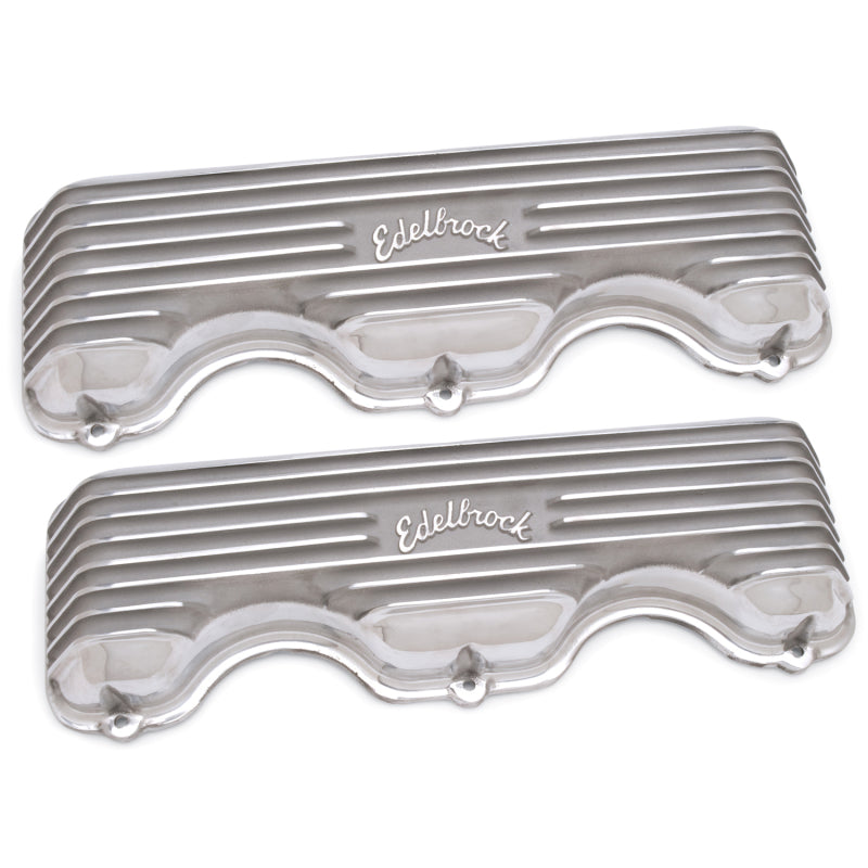 Edelbrock Valve Cover Classic Series Chevrolet W 348/409 CI V8 Polshed-thumbmail-12