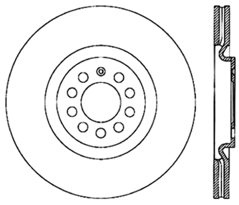 StopTech Slotted & Drilled Sport Brake Rotor-thumbmail-3