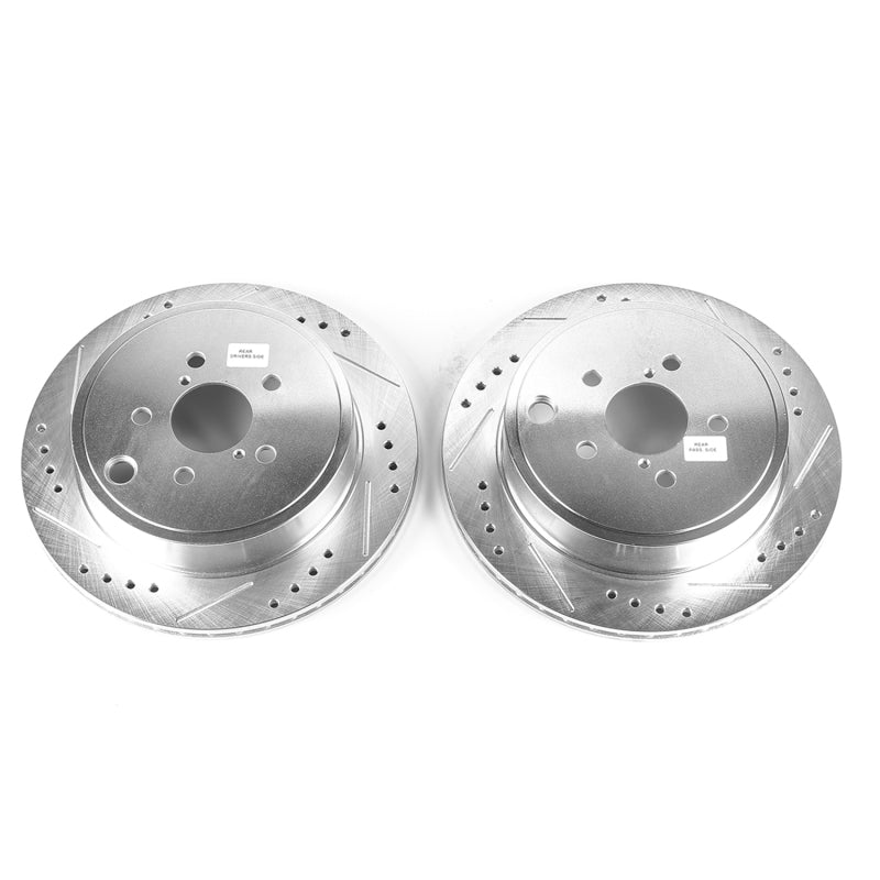 Power Stop 13-16 Scion FR-S Rear Evolution Drilled & Slotted Rotors - Pair-thumbmail-2