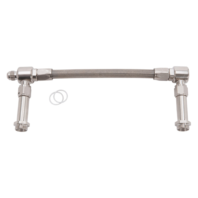 Russell Performance -8 AN to -8 AN ProFlex Holley 4500 Dual Inlet Carb Kit (Endura)-thumbmail-3