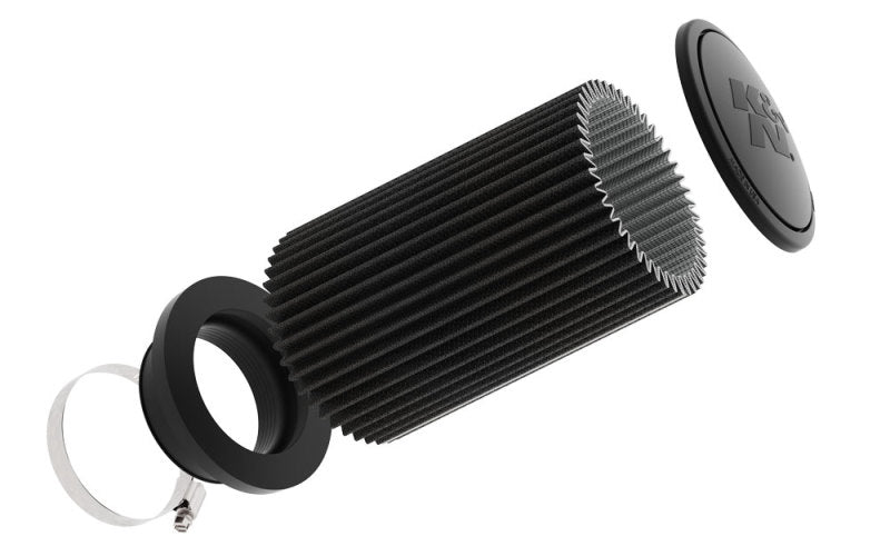 K&N Universal Air Filter (4in. Flange / 6in. Base / 5.25in. Top OD / 9.25in. Height)-thumbmail-4