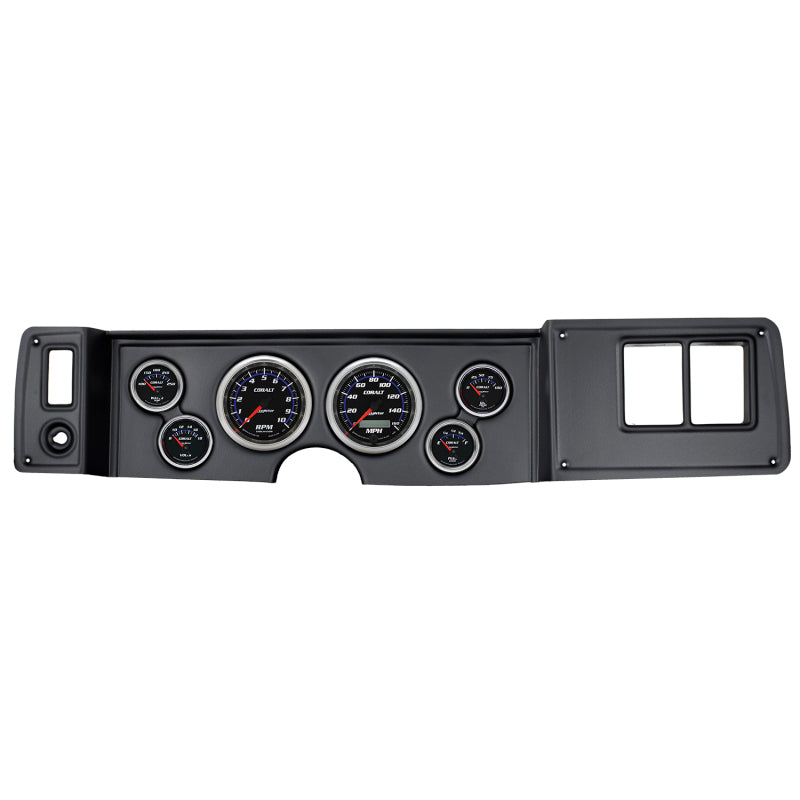 Autometer Cobalt 79-81 Camaro Dash Kit 6pc Tach / MPH / Fuel / Oil / WTMP / Volt-thumbmail-1