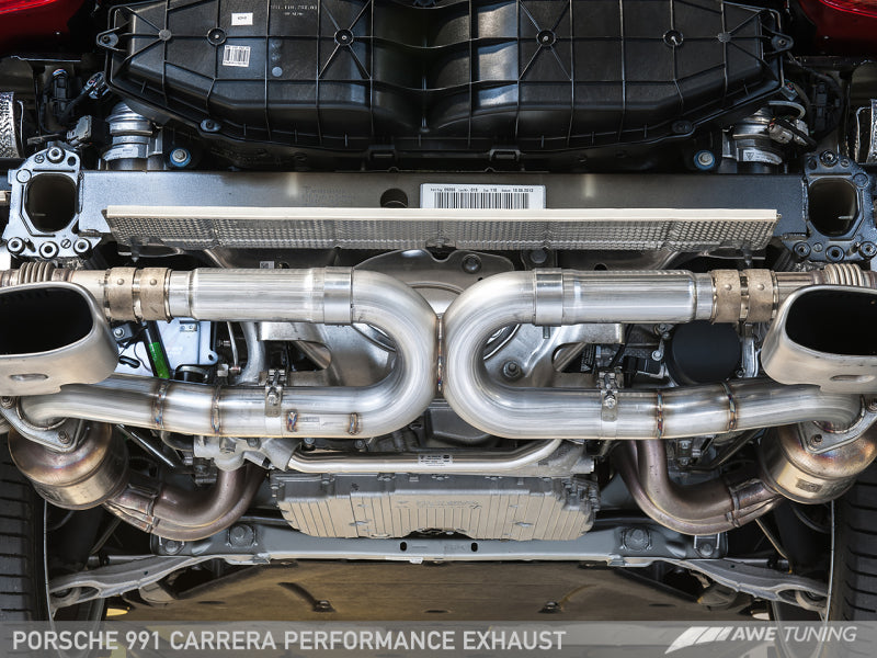 AWE Tuning 991 Carrera Performance Exhaust - Use Stock Tips-thumbmail-6