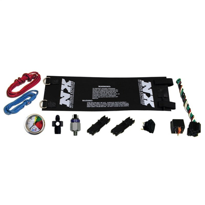 Nitrous Express Heavy Duty Fully Automatic Bottle Heater (4AN) w/Gauge 14Amps-thumbmail-2