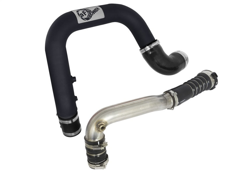 aFe BladeRunner 2.5in Black IC Tube Hot Side w/ Coupling & Clamp Kit 2016 GM Colorado/Canyon 2.8L-thumbmail-13