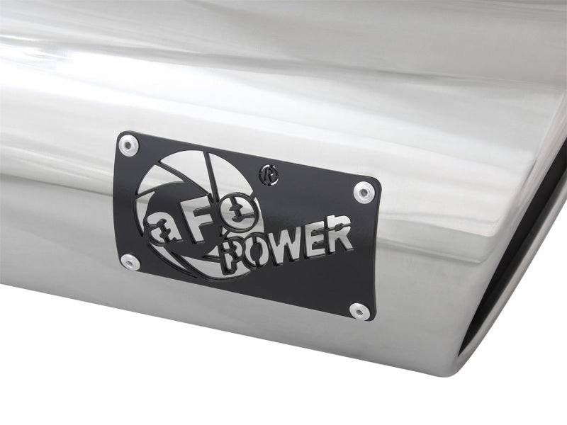 aFe MACH Force-XP 304 SS Single Wall Polished Exhaust Tip Pair 4in Inlet x 6in Outlet x 15in L-thumbmail-7
