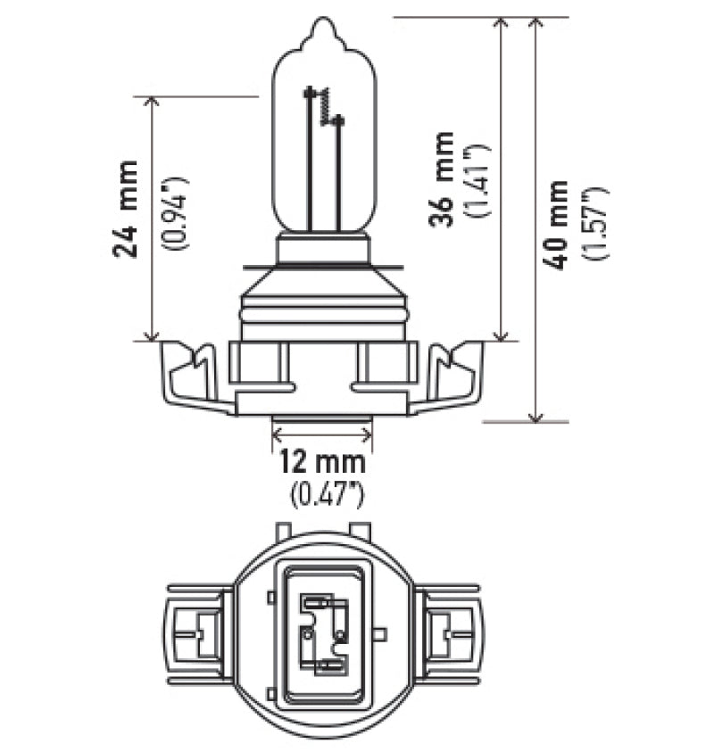 Hella H16/9009 12V 35W Xen Pure Yellow XY Bulb (Pair)-thumbmail-27