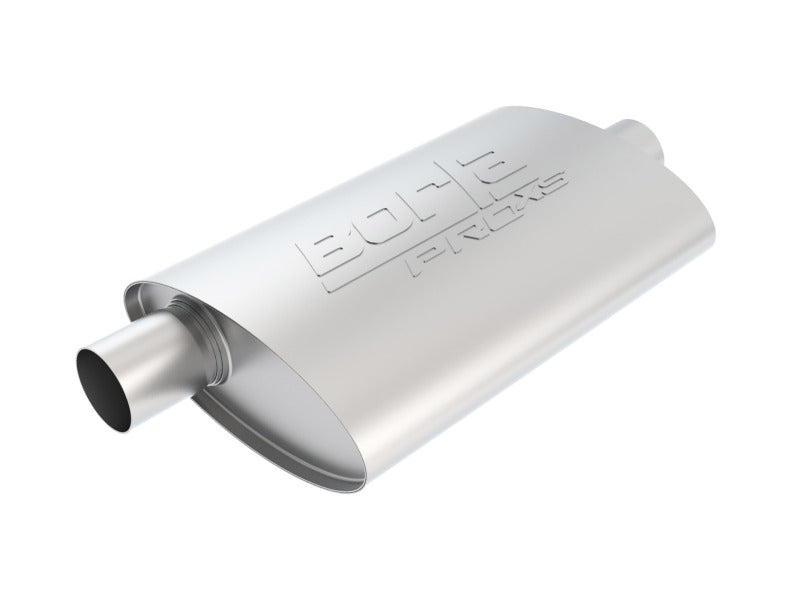Borla Universal 2.25in Inlet/Outlet Oval Center/Offset 14in x 4in x 9.5in ProXS Muffler-thumbmail-2