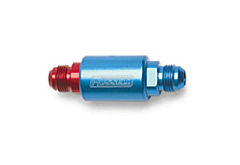 Russell Performance Red/Blue Anodized (3-1/4in Length 1-1/4in dia. -8 male inlet/outlet)-thumbmail-4