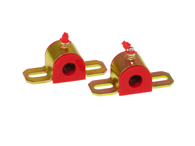 Prothane Universal Greasable Sway Bar Bushings - 16MM - Type A Bracket - Red-thumbmail-1