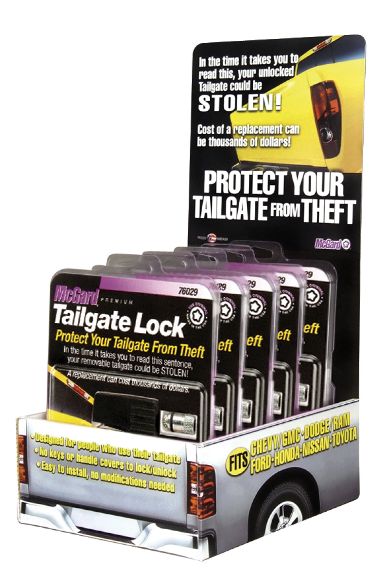 McGard Tailgate Lock Counter Display - Includes (5) Sets of PN 76029 / (1) Display-thumbmail-2