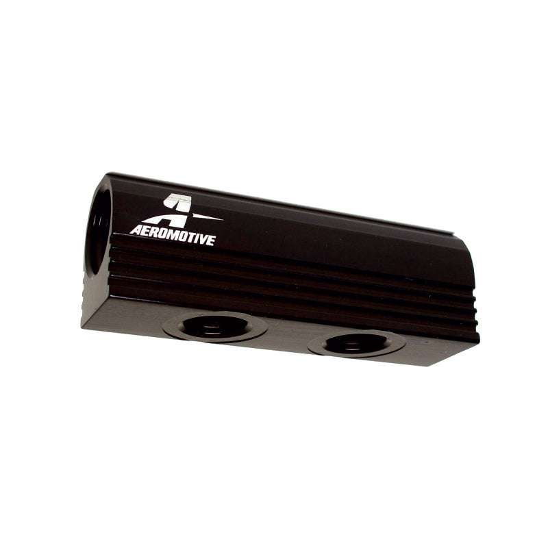 Aeromotive Fuel Distribution Log (4-Ports) (2) 8 AN/(2) 6 AN-thumbmail-2