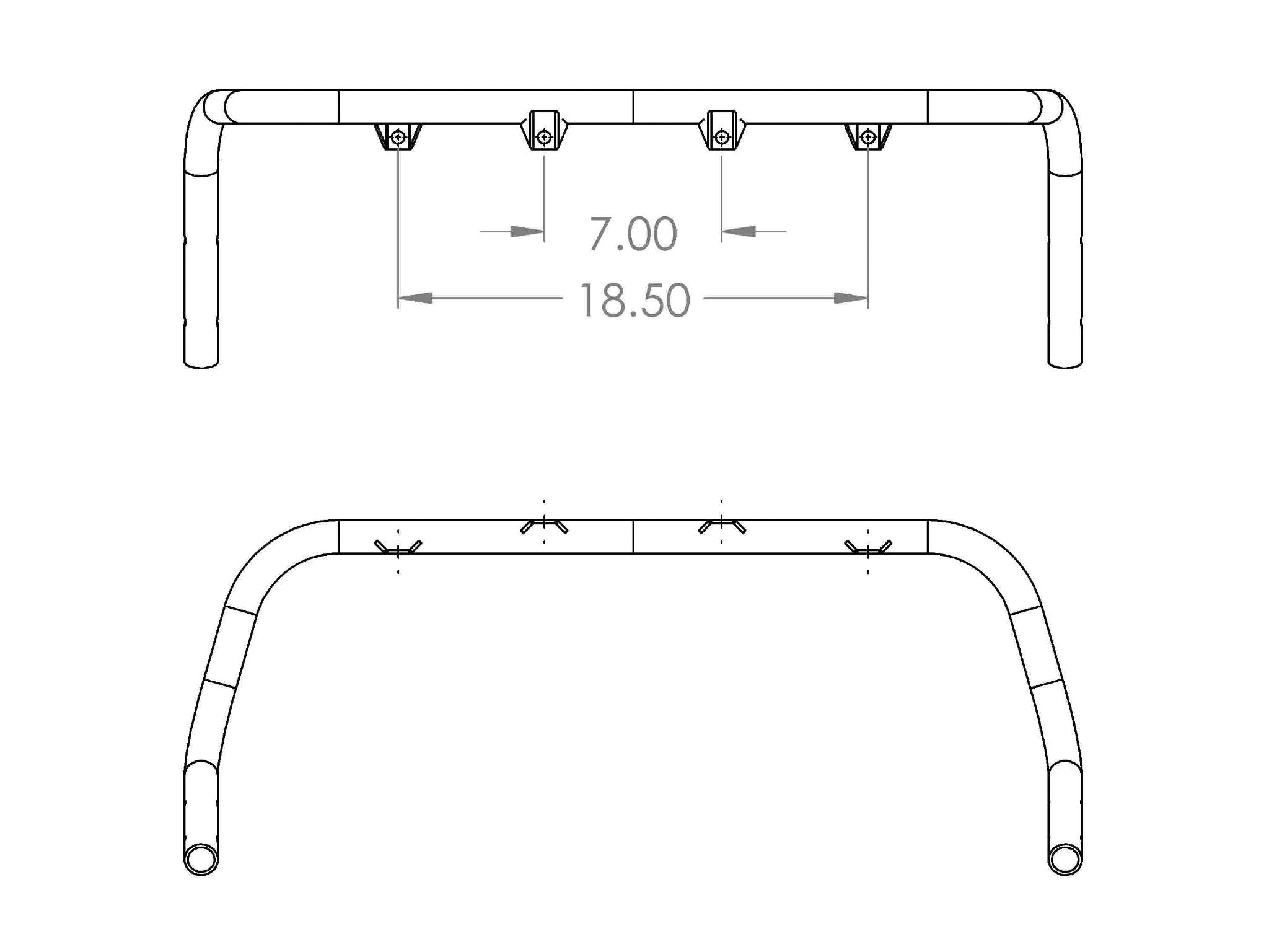 Rally Innovations 2008-2009 Subaru Legacy Outback Rally Light Bar [SU-BPA-RLB-01]-thumbmail-7