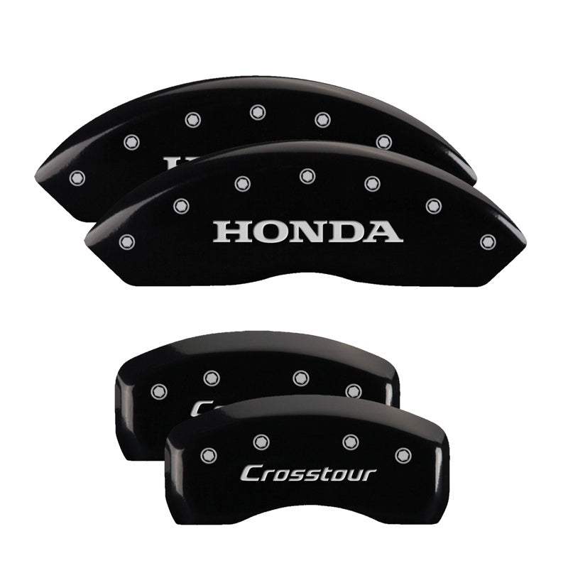 MGP 4 Caliper Covers Engraved Front & Rear i-Vtec Black finish silver ch-thumbmail-3