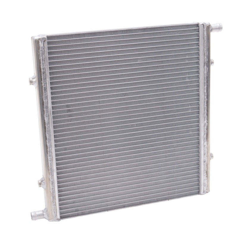 Edelbrock Heat Exchanger Single Pass Single Row 22 000 Btu/Hr 16In W X 16In H X 1 5In D Silver-thumbmail-2