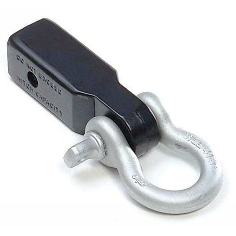 Rampage 1999-2019 Universal D-Ring Receiver Hitch - Black-thumbmail-2