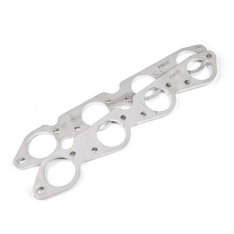 Stainless Works Big Block Chevy Round Port Header 304SS Exhaust Flanges 2-1/4in Primaries-thumbmail-2